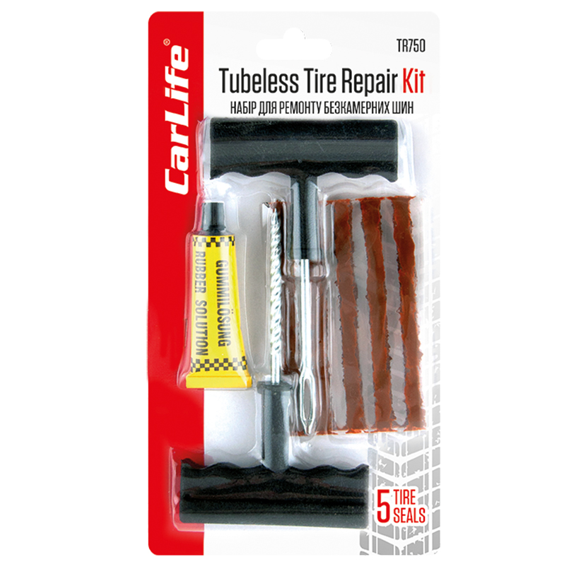 Tubeless Tire Repair Kit CarLife TR750 image