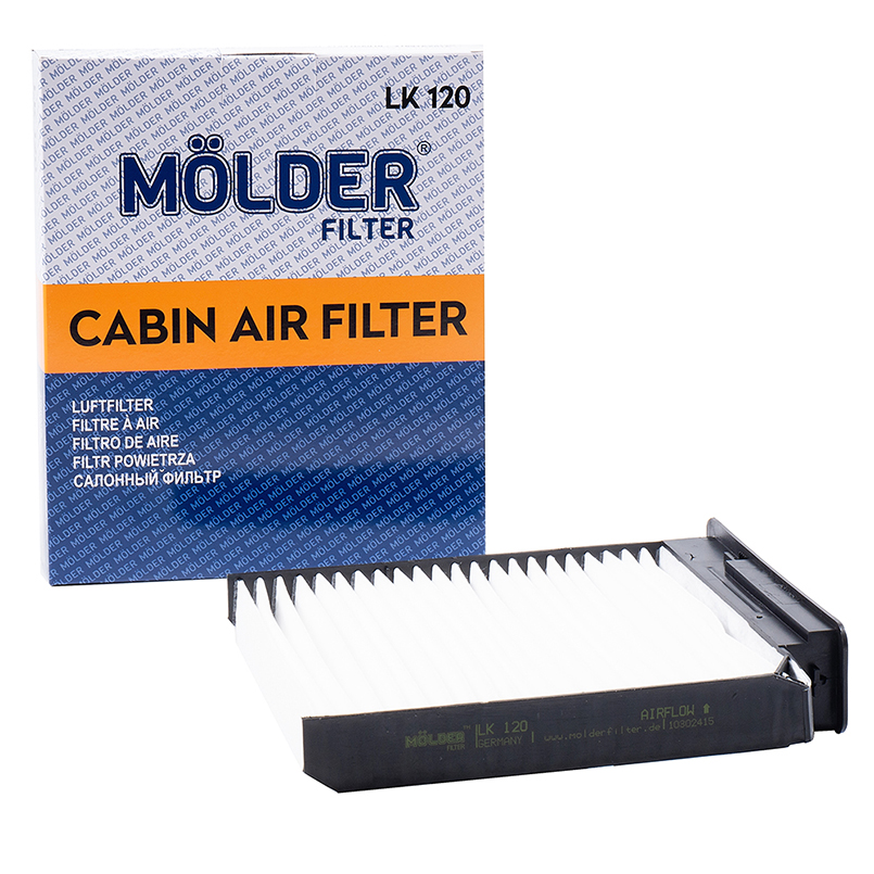 Фільтр повітряний Molder LK120 (WP6990, LA230, CU1829, K1152) image