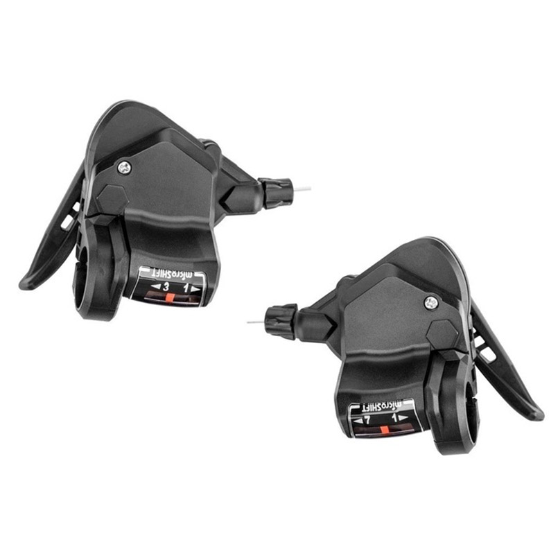 Shifters MicroSHIFT TS38-7 3x7s (pair) with indicator, cables L2140/1700 image