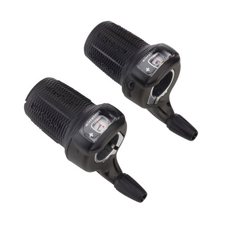Twisters MicroSHIFT DS85-7-BK 3x7s (pair) with indicator, cables L2140/1700 image