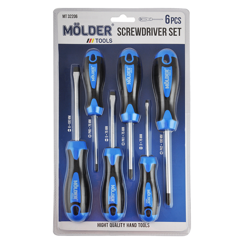 Set of screwdrivers Molder MT32206 6 pcs image