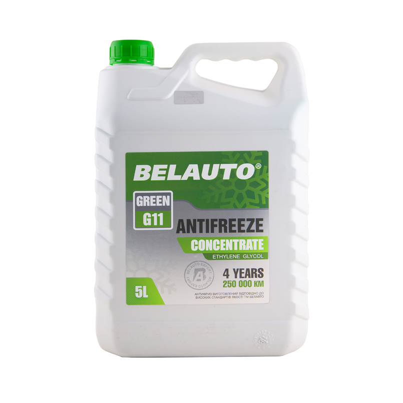 Antifreeze BELAUTO GREEN G11 concentrate, green 5L image