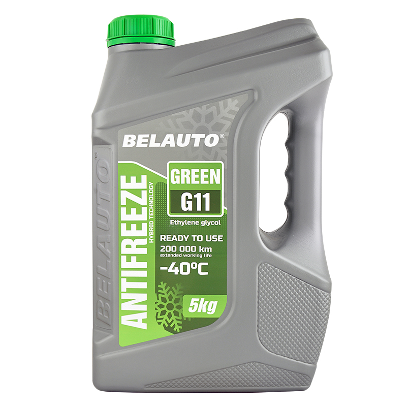 Antifreeze BELAUTO ANTIFREEZEE G11 GREEN, green, 5 kg image
