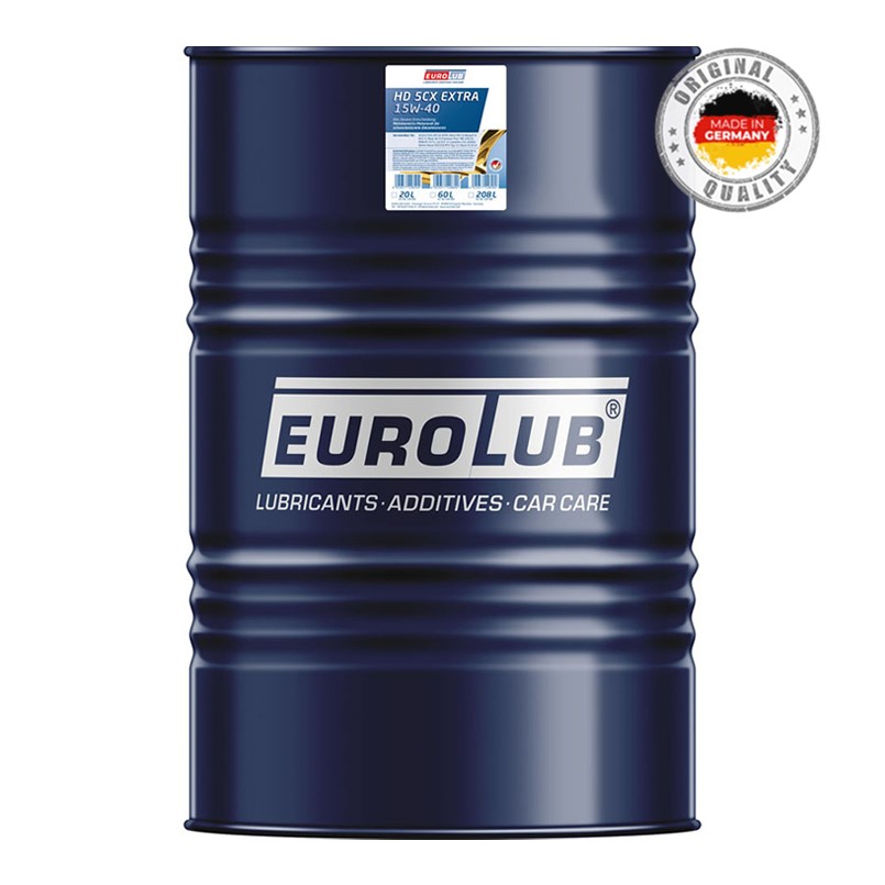 Engine oil EuroLub HD 5CX EXTRA SAE 15W-40 208L image