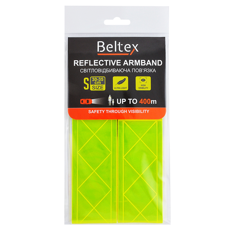 Light-reflecting bandage Beltex S 30-35 cm, green image