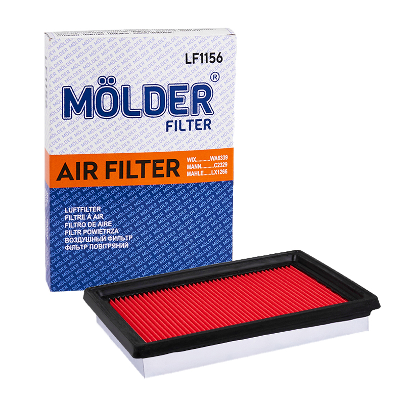 Air filter LF1156 (WA6339, C2329, LX1266) image