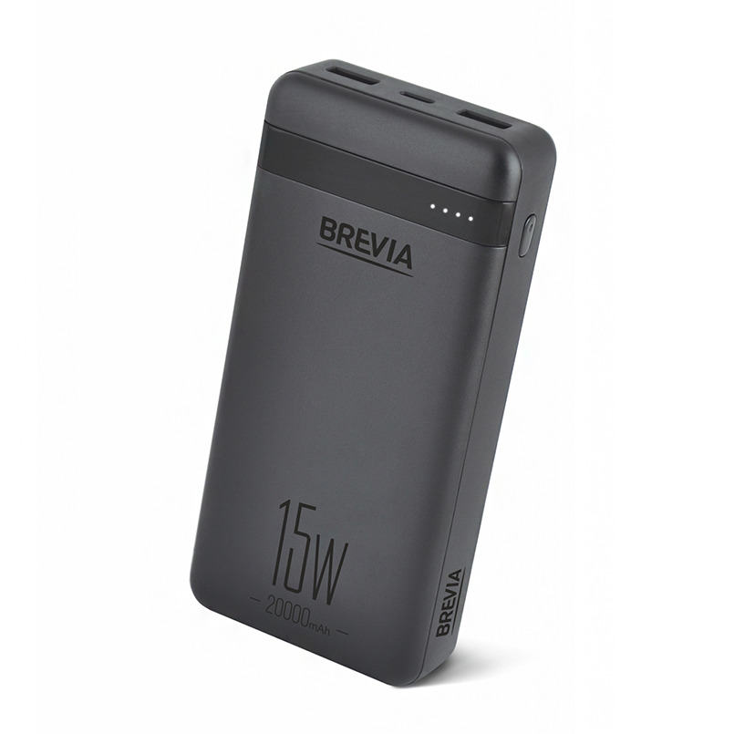 Універсальна мобільна батарея Brevia 20000mAh 15W Li-Pol image