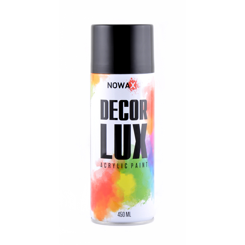 Acrylic spray paint NOWAX DecorLux, 450 ml, dark blue, (DEEP BLUE/RAL5010) image