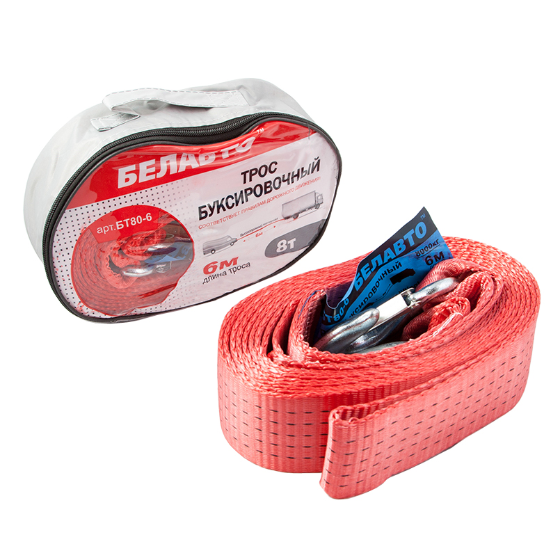 Tow rope BELAUTO BT80-6 8 t, 6 m image