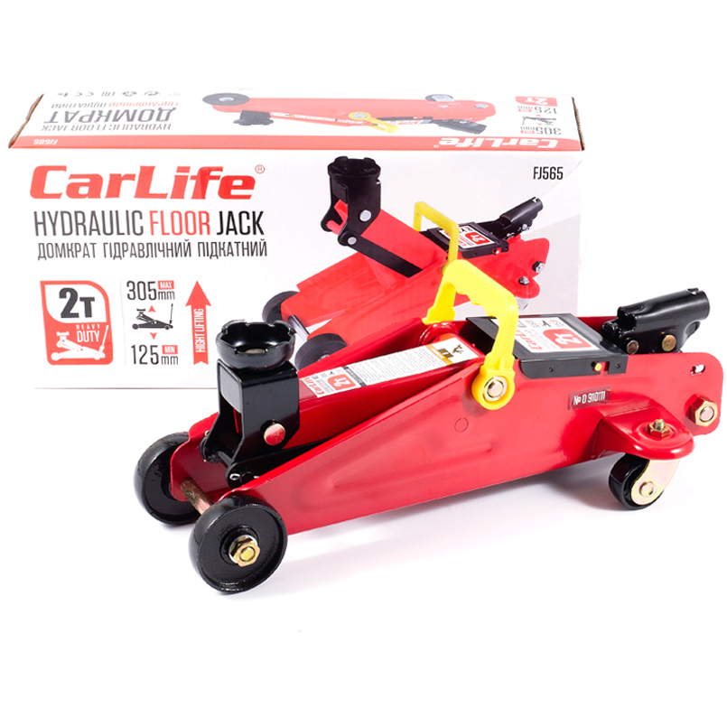Hydraulic floor jack CarLife FJ565, 2 t image