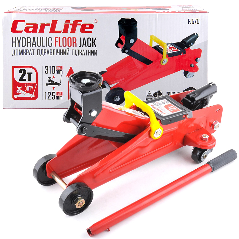 Hydraulic floor jack CarLife FJ570, 7 t image
