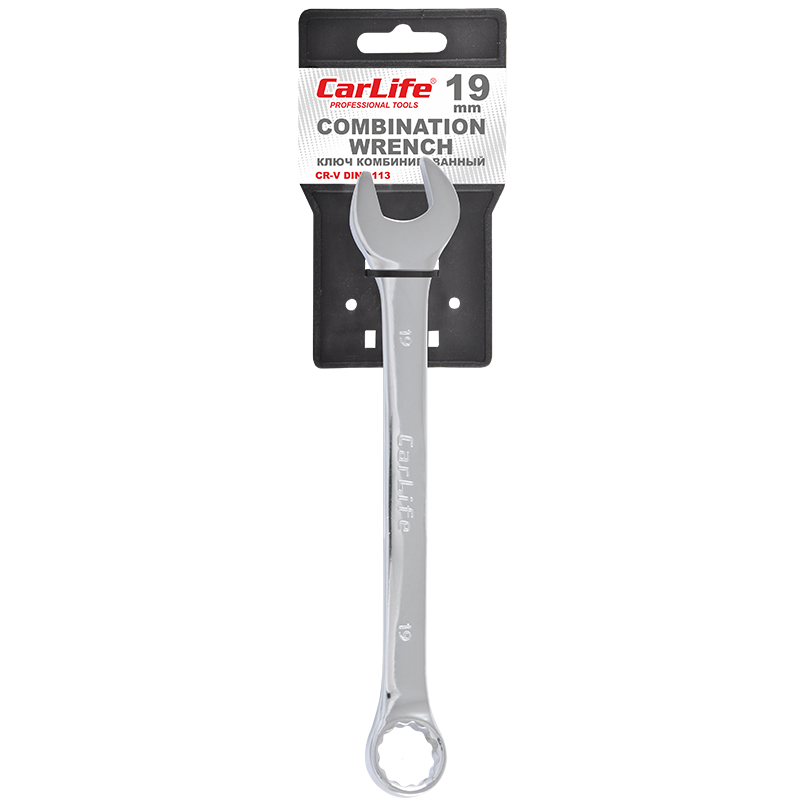 Combination wrench CarLife WR4019 CR-V, 19mm image
