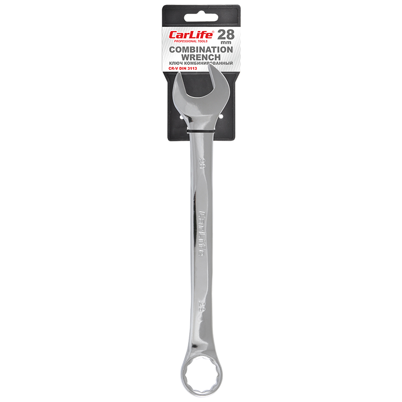 Combination wrench CarLife WR4028 CR-V, 28mm image