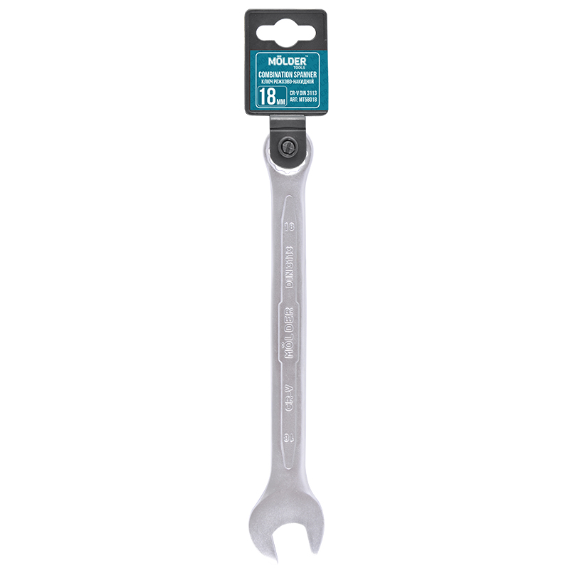 Combination wrench Molder MT58018 CR-V, 18 mm image