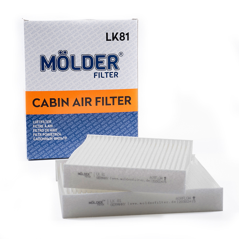 Air filter Molder LK81 (WP9256, LA191S, CU210002, K11792X) image