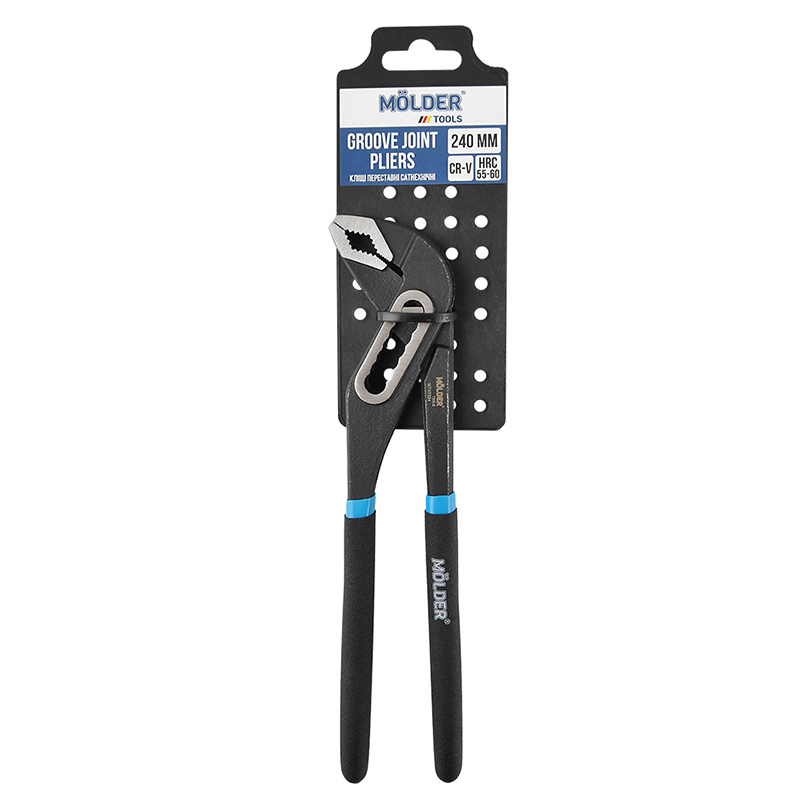 Adjustable plumbing pliers MOLDER MT47324 Cr-V 240mm, max. diameter 35mm image