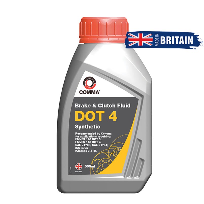 Brake fluid Comma DOT 4 BRAKE FLUID 500 ml image