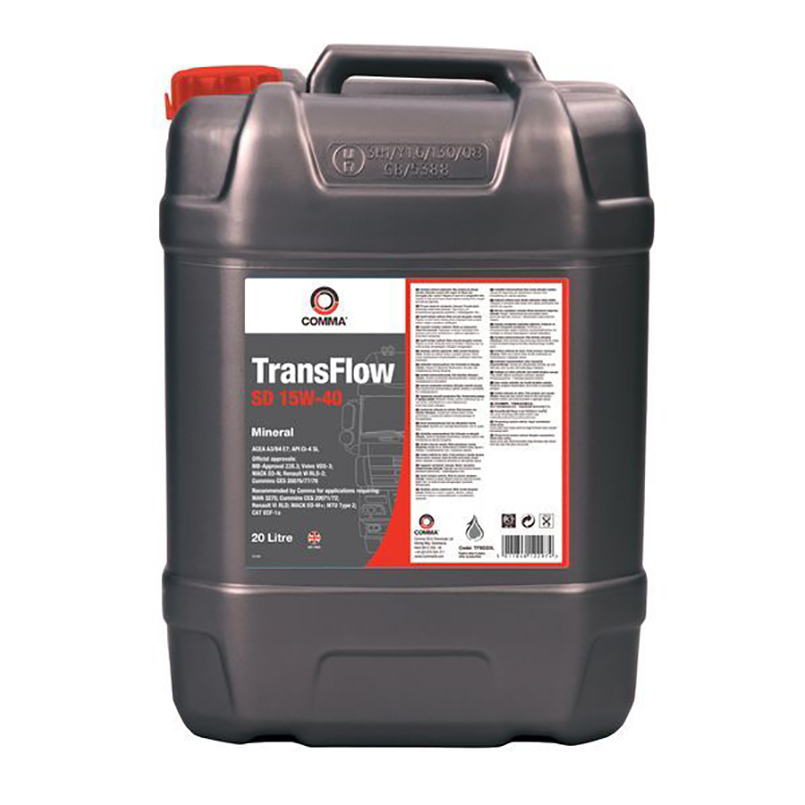 Моторне мастило TRANSFLOW SD 15W-40 20л image