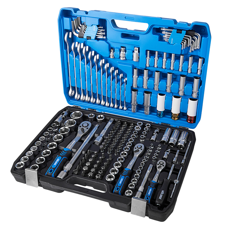 Professional set of tools in a case MÖLDER 1/2", 1/4", 3/8" 72T, CR-V, 176 pcs image