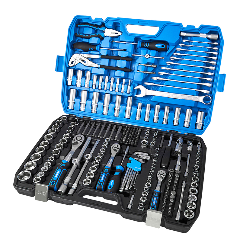 Professional set of tools in a case MÖLDER 1/2", 1/4", 3/8" 72T, CR-V, 233 pcs image