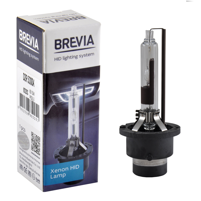 Ксеноновая лампа Brevia D2R, 5000K, 85V, 35W PK32d-3, 1шт image
