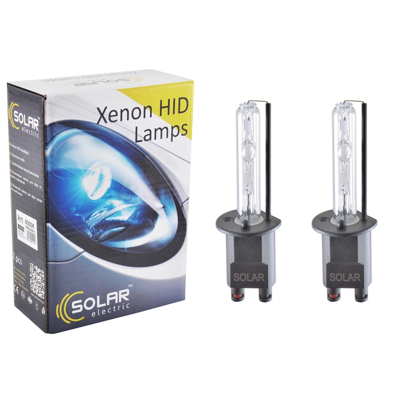 Xenon lamp Solar H1 CERAMIC 5000K,85V,35W P14.5s KET, 2pcs image