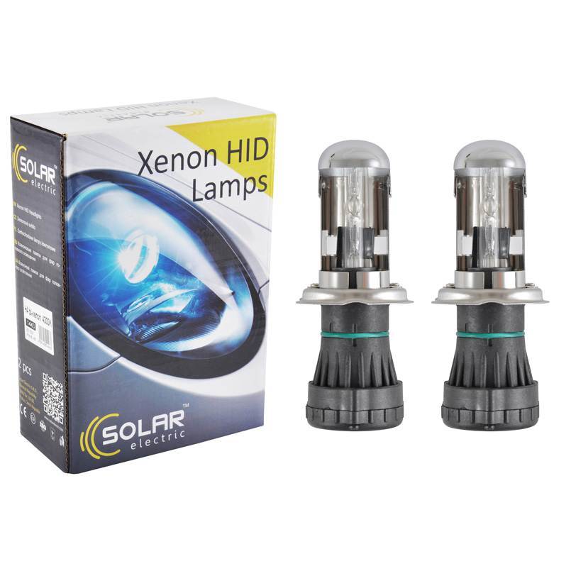 Bi-xenon lamp SOLAR H4 bi-xenon, 4300K, 85V, 35W P43t-38 KET, 2pcs image