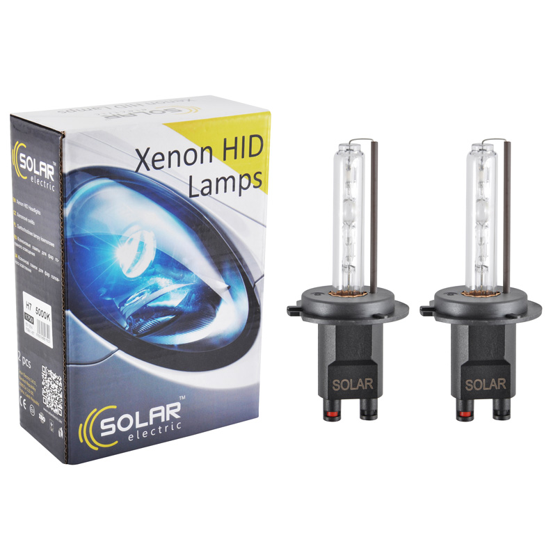 Xenon lamp SOLAR H7 4300K, 85V, 35W PX26d KET, 2pcs image