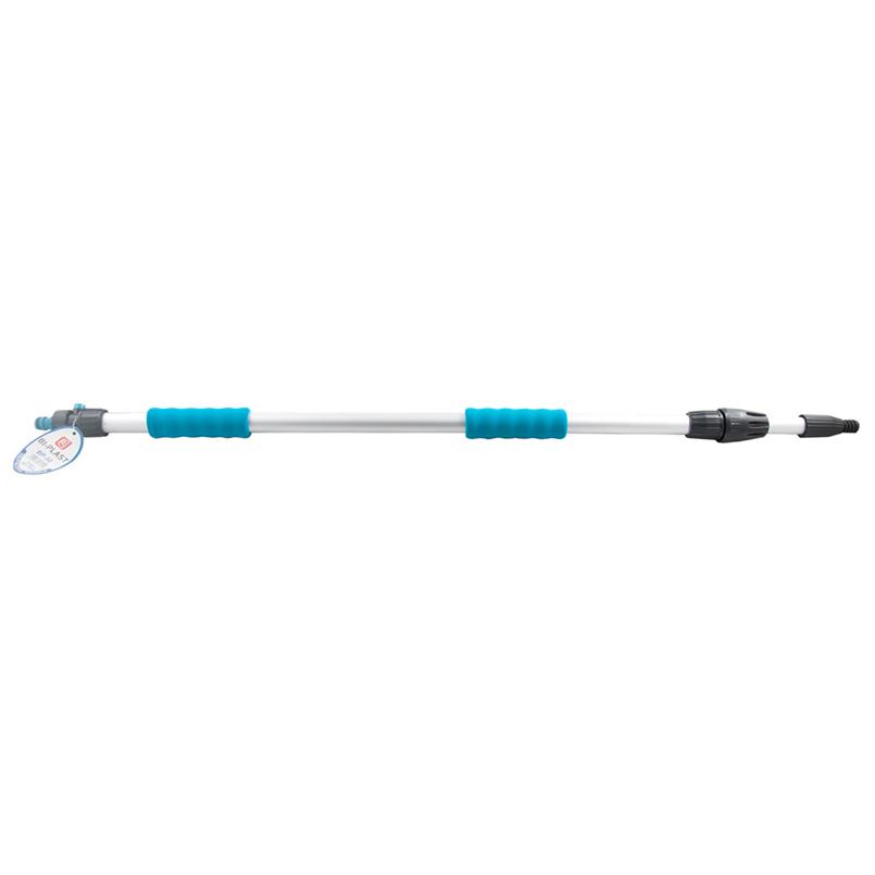 Ручка для щетки металлическая телескопическая Bi-Plast BP-32, 100-170 см image