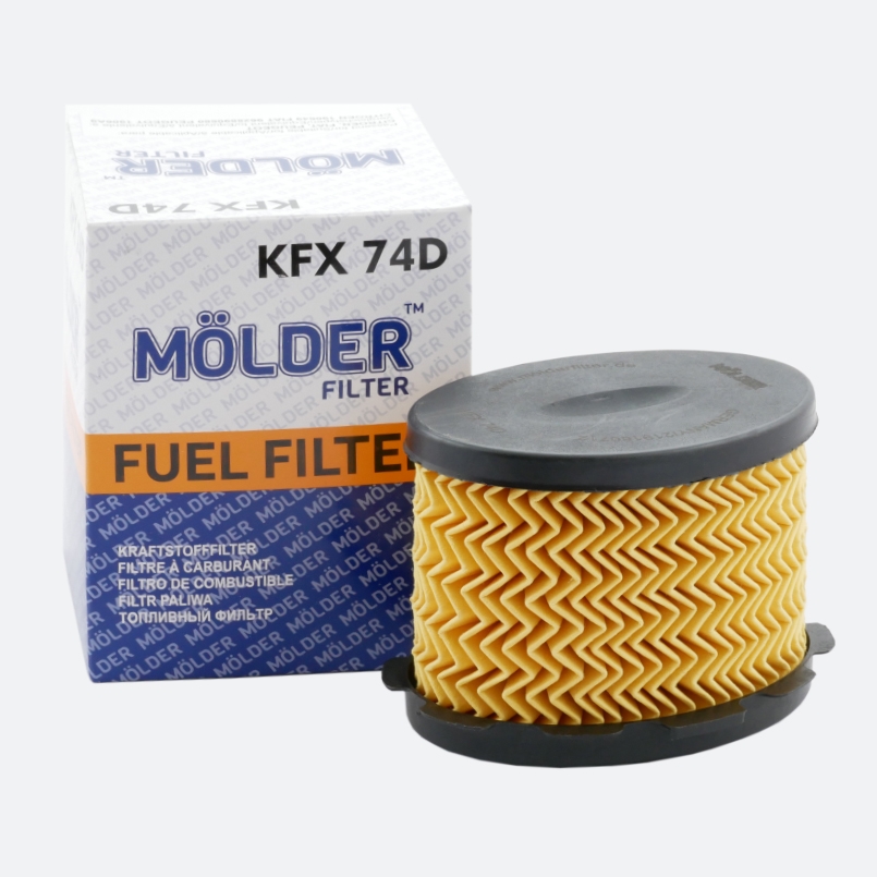 Фільтр паливний Molder Filter KFX 74D (WF8177, KX84DEco, PU1021X) image