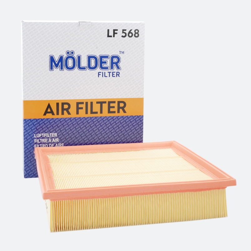 Air filter Molder Filter LF 568 (WA6345, LX678, C33256) image