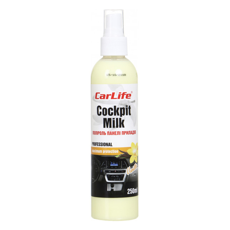 CarLife Cockpit Milk Vanilla 250ml image