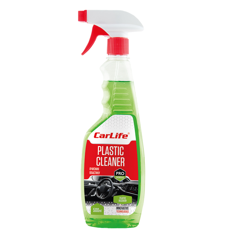 Очисник пластику та вінілу CarLife Plastic Cleaner, 500мл image