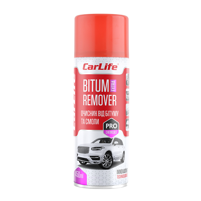 Очисник від бітуму та смоли CarLife Bitum Remover, 450мл image