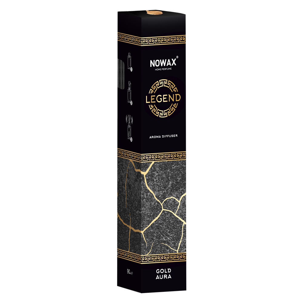 Аромадифузор з паличками Nowax  Legend - Gold Aura 90мл NX91665 image