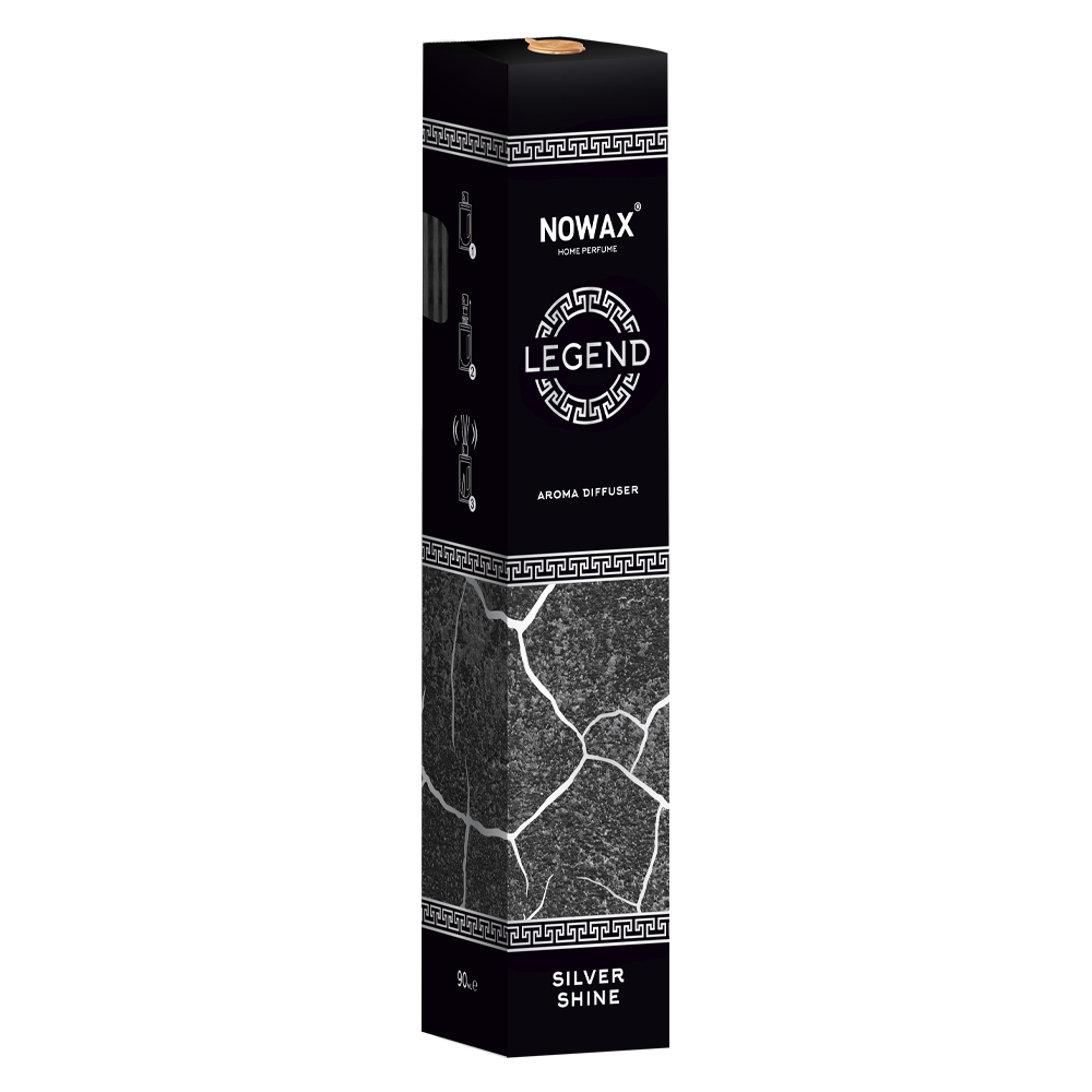 Аромадифузор з паличками Nowax Legend - Silver Shine 90мл NX91726 image