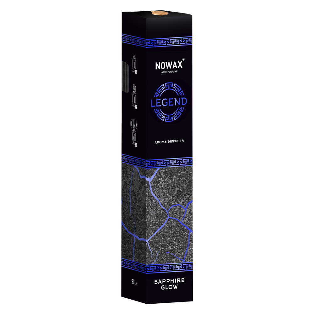 Аромадифузор з паличками Nowax Legend - Sapphire Glow 90мл NX91672 image