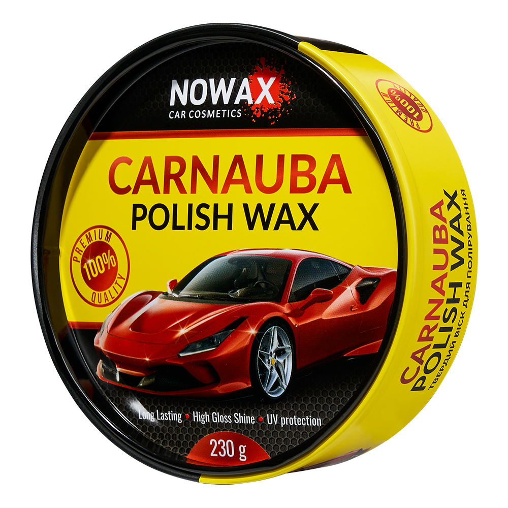 Віск карнаубський Nowax для полірування автомобіля 230г NX45230 image