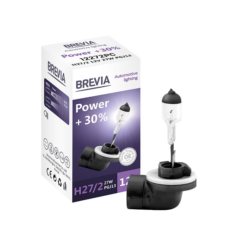 Halogen light Brevia H27/2 12V 27W PGJ13 Power +30% CP image