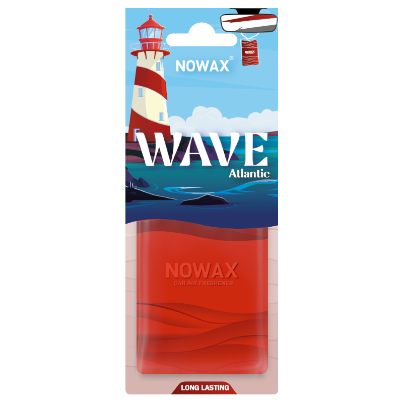 Ароматизатор пластиковий Nowax серія Wave - Atlantic NX07775 image