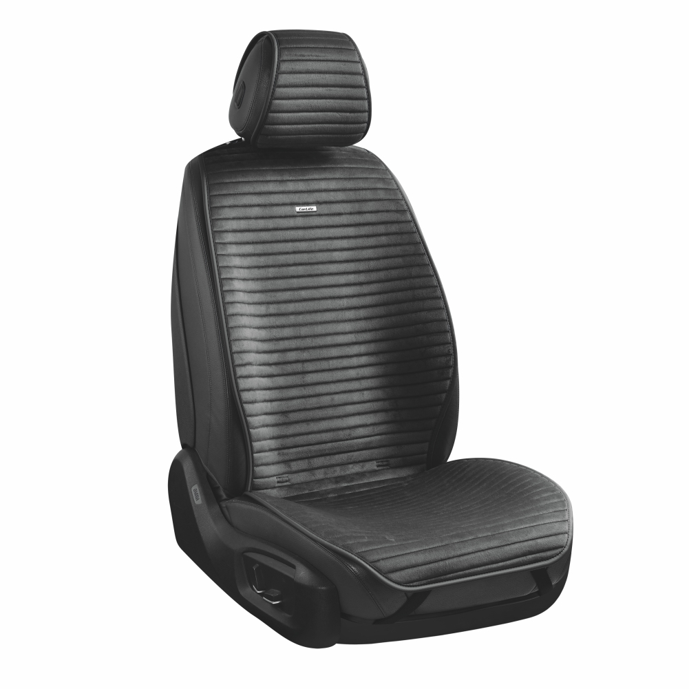 Set of premium seat covers CarLife Sport, black, SC10104 image