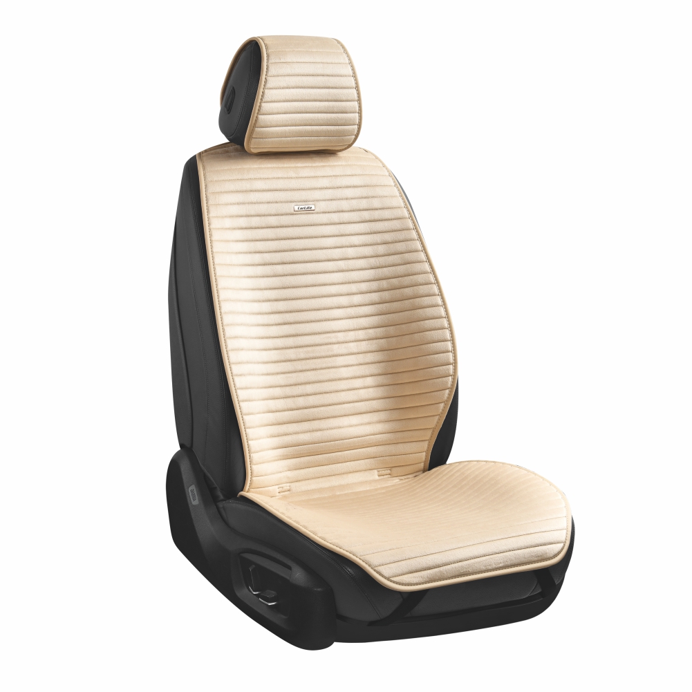 Set of premium seat covers CarLife Sport, beige, SC10304 image