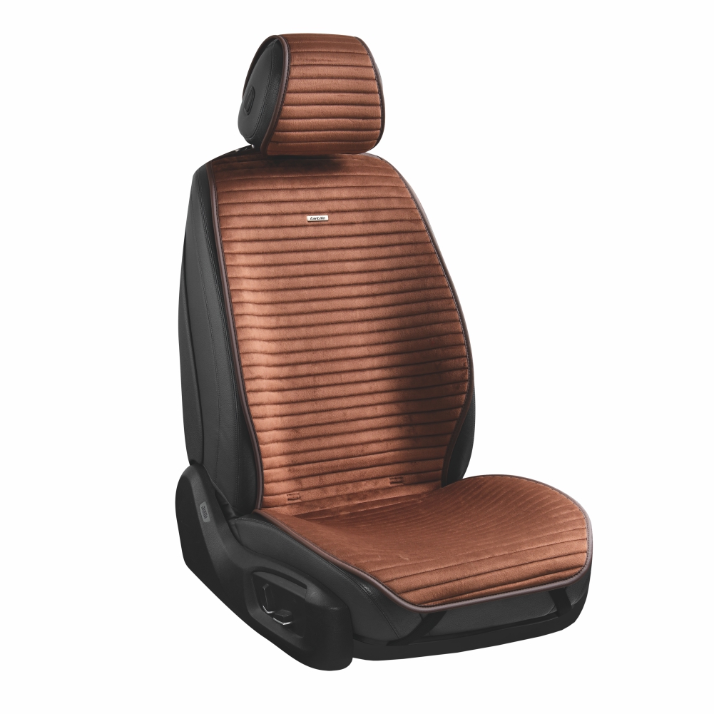 Premium seat covers for front seats CarLife Sport, coffee, SC10402 image