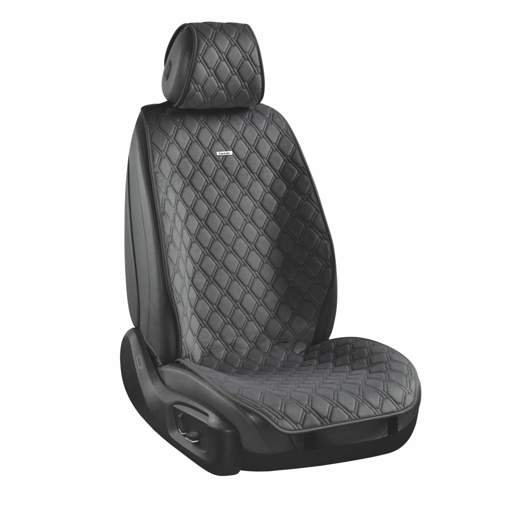 Premium seat covers for front seats CarLife Turbo, black, SC30102 image