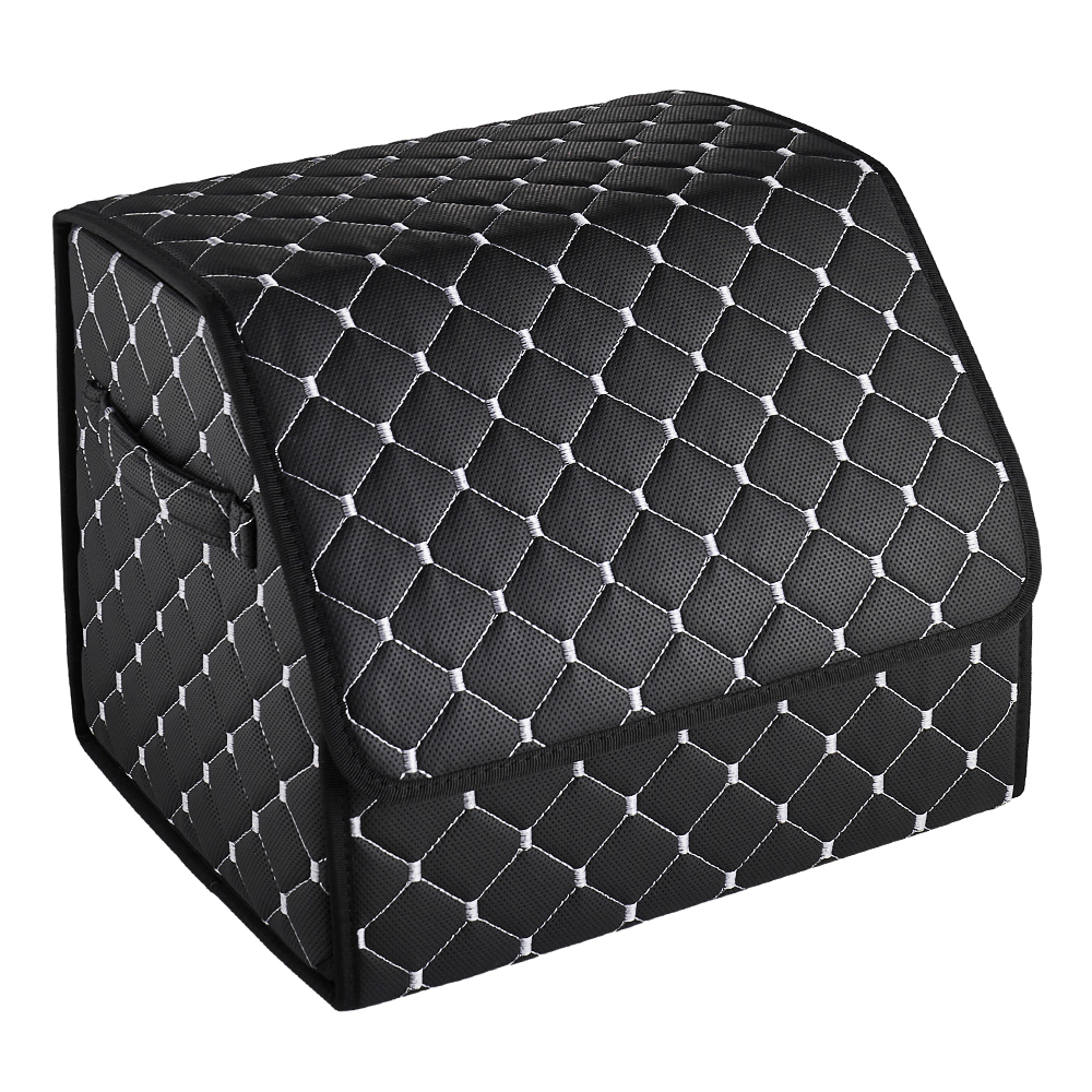 Сумка органайзер Beltex Еко шкіра S 35х30х30 чорна/сіра BX39702 image