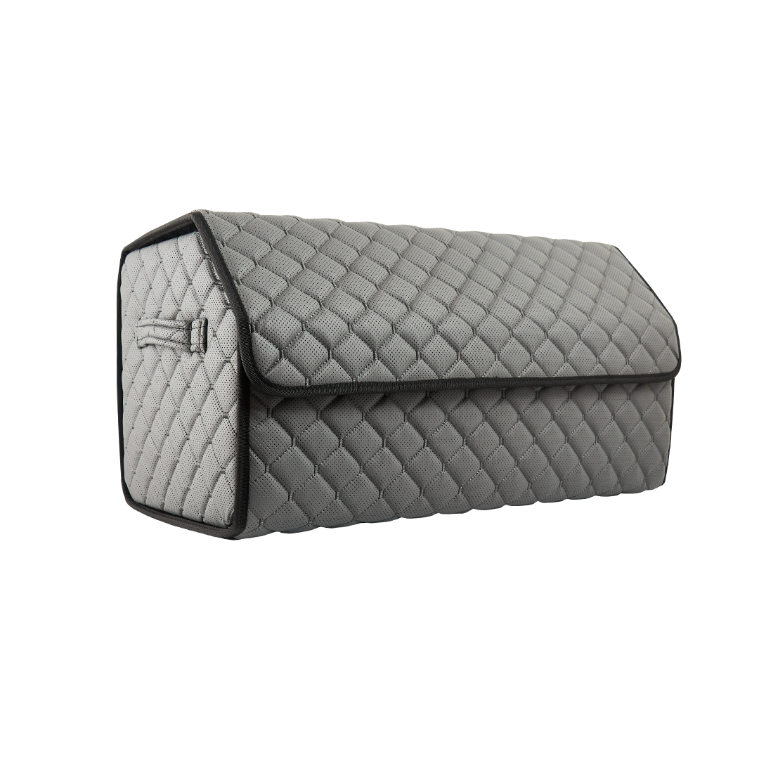 Сумка органайзер Beltex Еко шкіра S 35х30х30 сіра/сіра BX39705 image