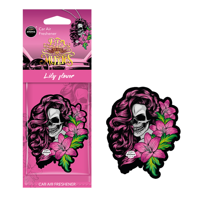 Aroma Car Cellulose Dia De Los Muertos - Lillyflower dry, 12050 image