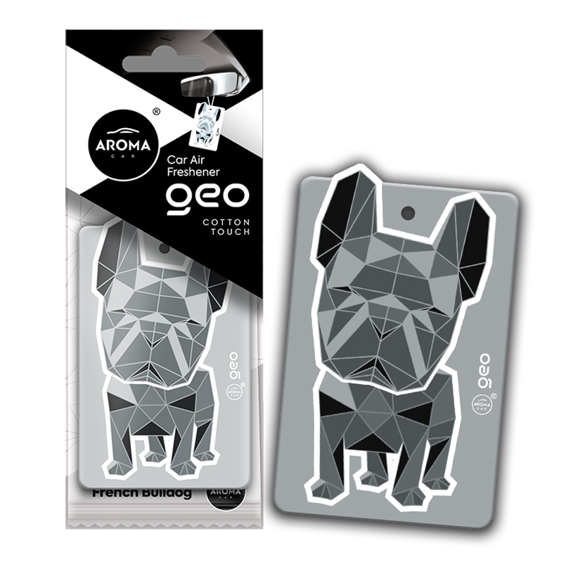 Aroma Car Cellulose Geo Dog - White Cotton Touch dry, 12080 image