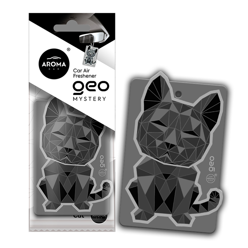 Aroma Car Cellulose Geo Cat - Black Mystery dry, 12087 image