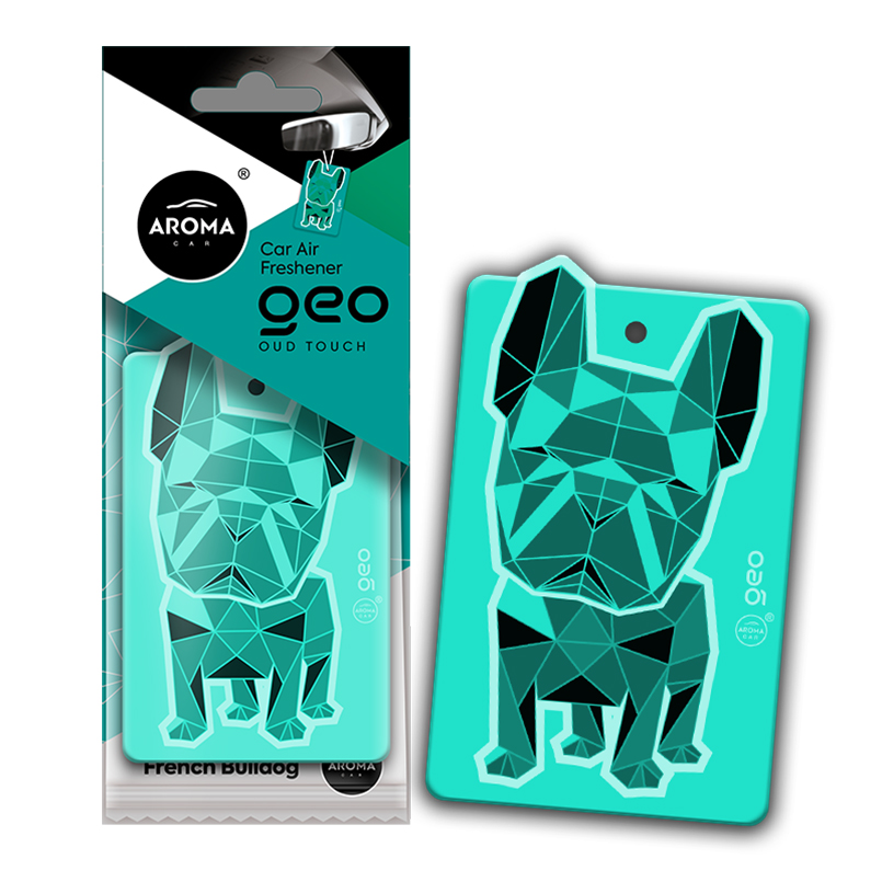 Aroma Car Cellulose Geo Dog - Turquoise Oud Touch dry, 12088 image